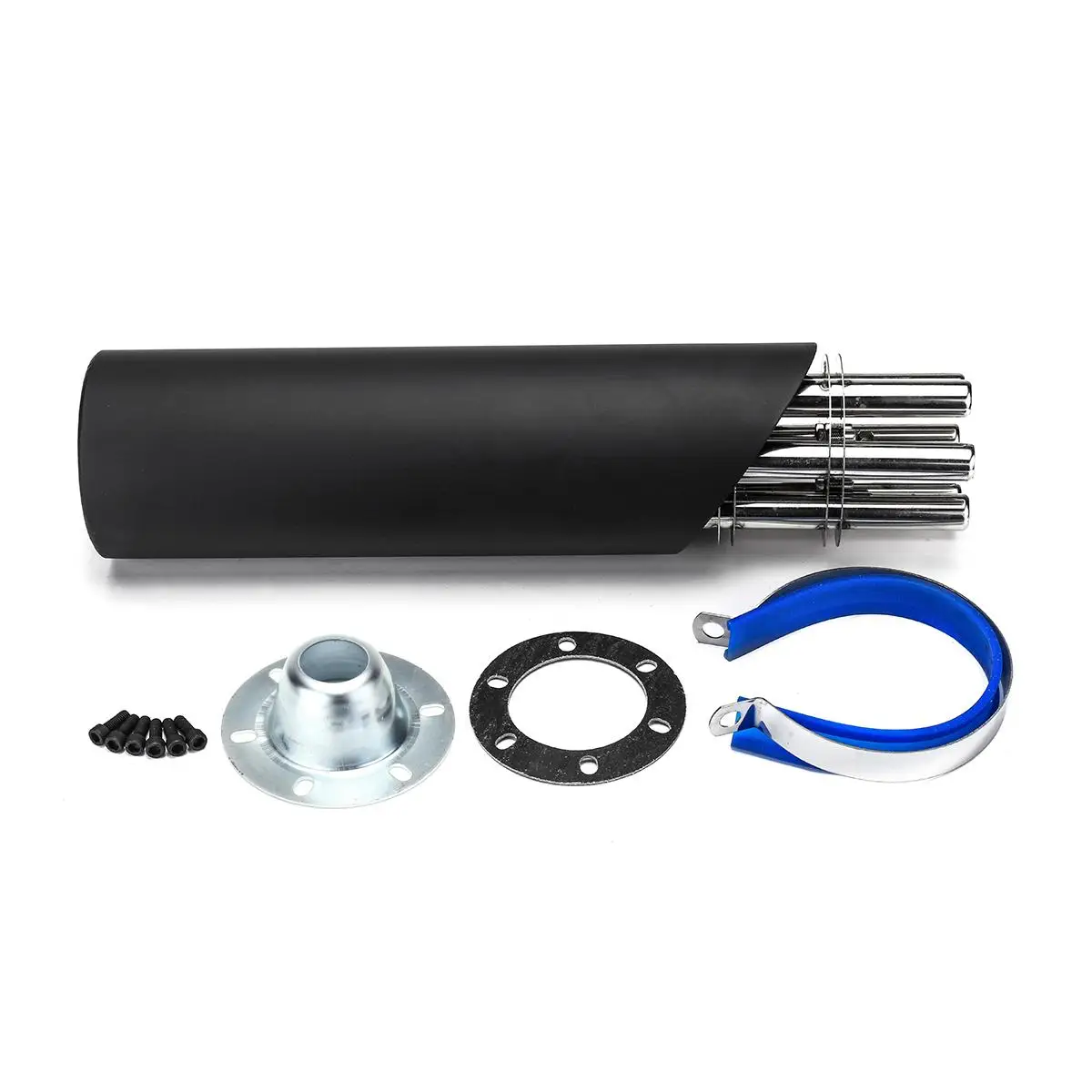 Motorcycle Exhaust Muffler Rotating Gatling Style Black Silver For Honda/Davidson/BMW Rebel G310R CB150R YZF-R15 ER6N 125 150cc
Motorcycle Exhaust Muffler Rotating Gatling Style Black Silver For Honda/Davidson/BMW Rebel G310R CB150R YZF-R15 ER6N 125 150cc