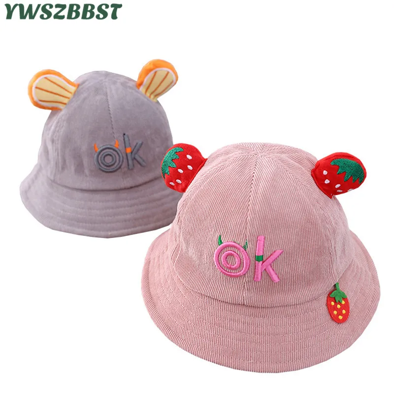 Autumn Baby Hats Cartoon Girls Sun Hat Boys Sun Cap Kids Corduroy Hats 1-4 Years Children Cap
Autumn Baby Hats Cartoon Girls Sun Hat Boys Sun Cap Kids Corduroy Hats 1-4 Years Children Cap