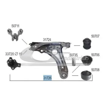 317263RG. ARMS SUSPENSION LEFT. COMPATIBLE WITH. VW: GOLF III , VENTO, GOLF III Variant.1H0407151;1H0407151 PART
317263RG. ARMS SUSPENSION LEFT. COMPATIBLE WITH. VW: GOLF III , VENTO, GOLF III Variant.1H0407151;1H0407151 PART