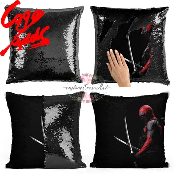 Deadpool sequin pillow | sequin Pillowcase | Two color pillow | gift for her | gift for him | pillow | magic pillow
Deadpool sequin pillow | sequin Pillowcase | Two color pillow | gift for her | gift for him | pillow | magic pillow