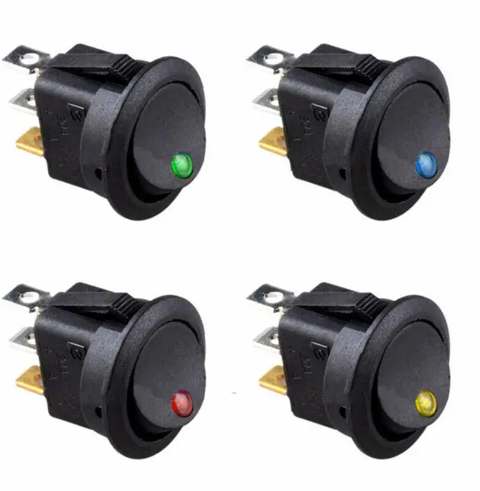 1pcs 16A 12V LED Dot Light Car Boat Round Rocker ON/OFF SPST Switch High quality #604
1pcs 16A 12V LED Dot Light Car Boat Round Rocker ON/OFF SPST Switch High quality #604