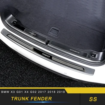 For BMW X3 G01 X4 G02 2017 2018 2019 Car Rear Trunk Bumper Fender Pad Protector Sill Cover Frame Trim Chrome Accessory
For BMW X3 G01 X4 G02 2017 2018 2019 Car Rear Trunk Bumper Fender Pad Protector Sill Cover Frame Trim Chrome Accessory