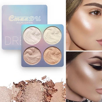 Highlighter Makeup Shimmer Palette Highlighter Glitter Powder Face Skin Brighten Highlighter Bronze Illuminator Cosmetic TSLM1
Highlighter Makeup Shimmer Palette Highlighter Glitter Powder Face Skin Brighten Highlighter Bronze Illuminator Cosmetic TSLM1