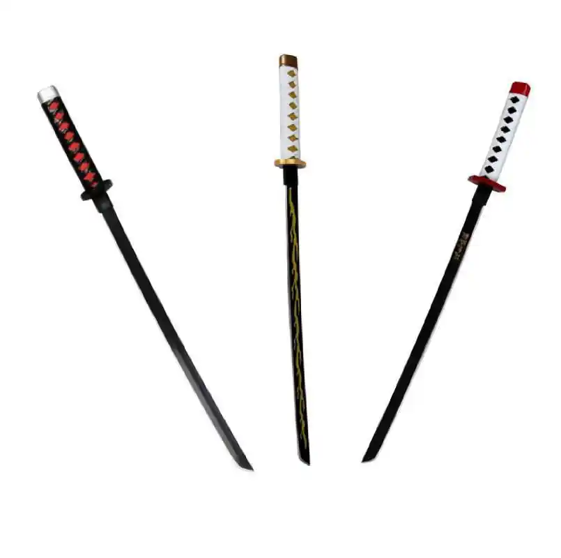 新ミニ Pu ナイフ剣武器コスプレ Samurai Sword Ninja 刀小道具無両刃の剣武器のおもちゃ忍者安全おもちゃ十代の若者たち Gooum