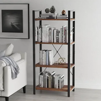 X-type Home Classic Simple Portable Four-story Bookshelf Living Room Bedroom Study Durable Fashion All-match Top Furniture
X-type Home Classic Simple Portable Four-story Bookshelf Living Room Bedroom Study Durable Fashion All-match Top Furniture