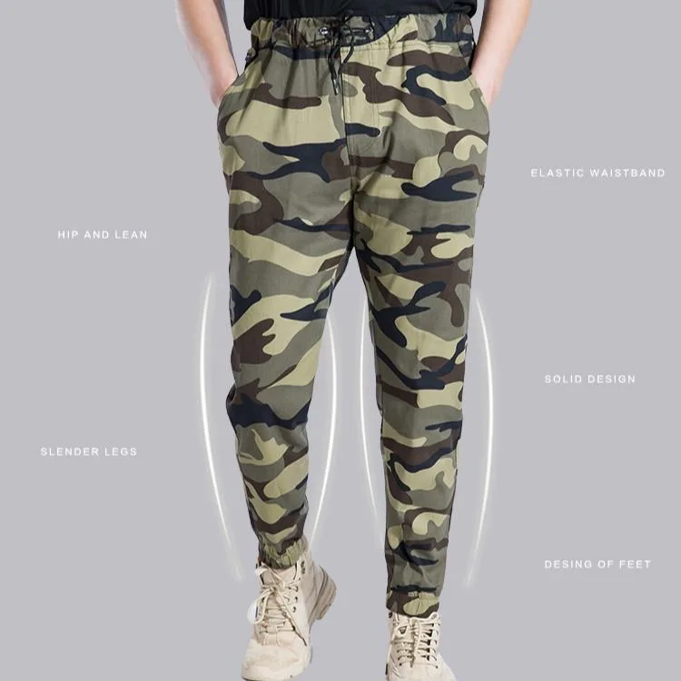 Camouflage Clothing Men Training More Colors Work Wear Adult Clothes Pant (1)
