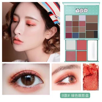 Marlylufe Brand Makeup Kits Matte Eyeshadow Pressed Powder Blush Professional Cosmetic with Battery Charge Green Case By Factory
Marlylufe Brand Makeup Kits Matte Eyeshadow Pressed Powder Blush Professional Cosmetic with Battery Charge Green Case By Factory