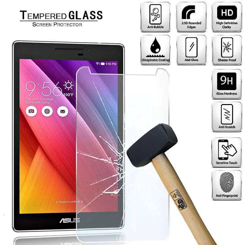 Tablet Tempered Glass Screen Protector Cover for Asus ZenPad 7.0 Z370CG HD Eye Protection Explosion-Proof Tempered Film
Tablet Tempered Glass Screen Protector Cover for Asus ZenPad 7.0 Z370CG HD Eye Protection Explosion-Proof Tempered Film