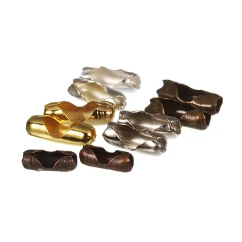 200pcs/lot Diameter 1.5/2/3.2 mm Ball Chain Connectors Clasps Gold/Silver Connectors For DIY Jewelry Findings Making Supplie
200pcs/lot Diameter 1.5/2/3.2 mm Ball Chain Connectors Clasps Gold/Silver Connectors For DIY Jewelry Findings Making Supplie
