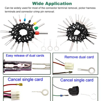 39pcs/set Durable Mini Terminal Removal Tools Wire Connector Car Accessory Stainless Steel Extractor Universal Handheld Home
39pcs/set Durable Mini Terminal Removal Tools Wire Connector Car Accessory Stainless Steel Extractor Universal Handheld Home