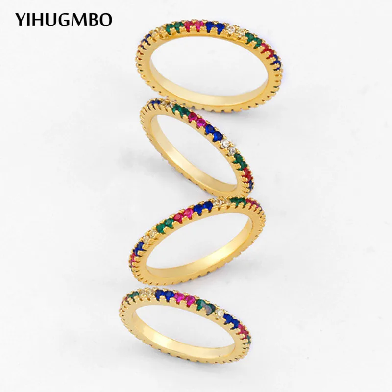 YIHUGMBO Boho Cubic Zirconia Wedding Bands Rings for Women Colorful CZ Stone Gold Promise Rings Fashion Jewelry Statement Gifts
YIHUGMBO Boho Cubic Zirconia Wedding Bands Rings for Women Colorful CZ Stone Gold Promise Rings Fashion Jewelry Statement Gifts