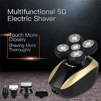 Multifunction Electric Shaver Professional Beard Razor Waterproof Floating Head Shaving Machine Bald Hair Clipper Grooming Kit45
Multifunction Electric Shaver Professional Beard Razor Waterproof Floating Head Shaving Machine Bald Hair Clipper Grooming Kit45