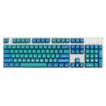 Maxkey 134 Keys Keycap Set Sea Blue SA Profile ABS Keycaps Customized Keycaps for Mechanical Gaming Keyboard For PC Laptop
Maxkey 134 Keys Keycap Set Sea Blue SA Profile ABS Keycaps Customized Keycaps for Mechanical Gaming Keyboard For PC Laptop