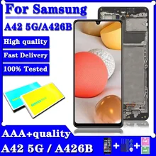 Ensemble écran tactile LCD, 100% testé, pour Samsung Galaxy A426 A426B a442 5G=