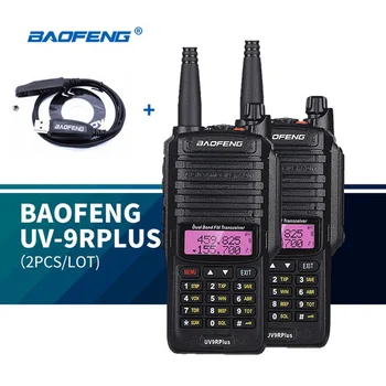 2PCS For BAOFENG UV-9R Plus Walkie Talkie VHF UHF Dual Band Handheld Two Way Radio High &Low Power Switchover
2PCS For BAOFENG UV-9R Plus Walkie Talkie VHF UHF Dual Band Handheld Two Way Radio High &Low Power Switchover