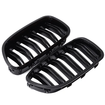 Hot New For BMW 2pcs Glossy Black Front Grille Kidney Racing Grill Universal Support F10 F11 M5 528i 5-Series 11-16
Hot New For BMW 2pcs Glossy Black Front Grille Kidney Racing Grill Universal Support F10 F11 M5 528i 5-Series 11-16