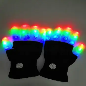 Hot LED Glow Glove Rave Light Flashing Gloves Glow Light Up Finger Tip Lighting Party Accessory For Children Novelty Party Toys 
Hot LED Glow Glove Rave Light Flashing Gloves Glow Light Up Finger Tip Lighting Party Accessory For Children Novelty Party Toys