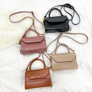 Portable Women Solid Crossbody Handbag PU Simple Female Shoulder Totes Bags Simple Casual Top-handle Shoulder Bags
Portable Women Solid Crossbody Handbag PU Simple Female Shoulder Totes Bags Simple Casual Top-handle Shoulder Bags