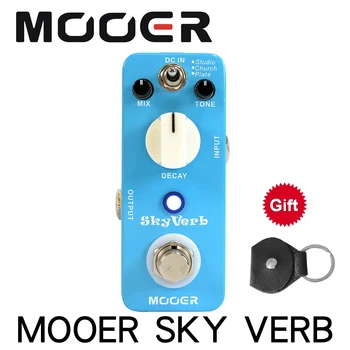 MOOER MRV2 Skyverb Reverb Effect Guitar Pedal using a 32 bit fixed point DSP chip With Gold Pedal Connector
MOOER MRV2 Skyverb Reverb Effect Guitar Pedal using a 32 bit fixed point DSP chip With Gold Pedal Connector