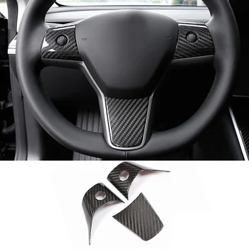 Lsrtw2017 for Tesla Model 3 Car Steering Wheel Button CoverTrim Interior Accessories Auto 2018 2019 2020 2021 Carbon Fiber 
Lsrtw2017 for Tesla Model 3 Car Steering Wheel Button CoverTrim Interior Accessories Auto 2018 2019 2020 2021 Carbon Fiber