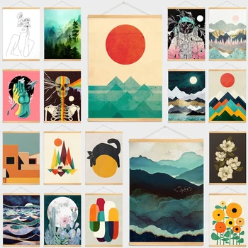 Canvas Printed Poster Nordic Style Abstract Simple Hanging Scroll Painting Modern Living Room Home Decoration Modular Pictures
Canvas Printed Poster Nordic Style Abstract Simple Hanging Scroll Painting Modern Living Room Home Decoration Modular Pictures