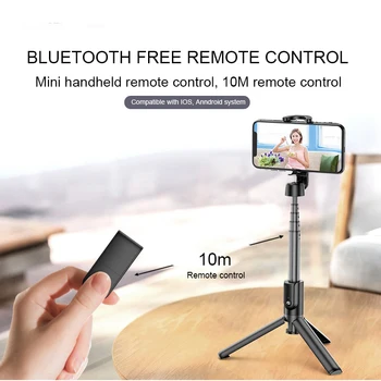 New Wireless Bluetooth Selfie Stick Foldable Mini Tripod Extendable Monopod with Remote Control for iPhone IOS Android
New Wireless Bluetooth Selfie Stick Foldable Mini Tripod Extendable Monopod with Remote Control for iPhone IOS Android