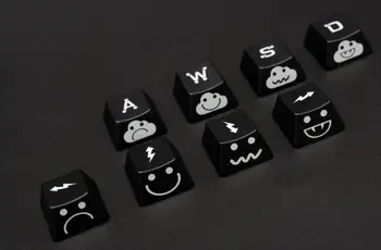 8pcs/set UV paint mechanical keyboard key caps ABS transparent keycaps WASD + direction keycaps
8pcs/set UV paint mechanical keyboard key caps ABS transparent keycaps WASD + direction keycaps
