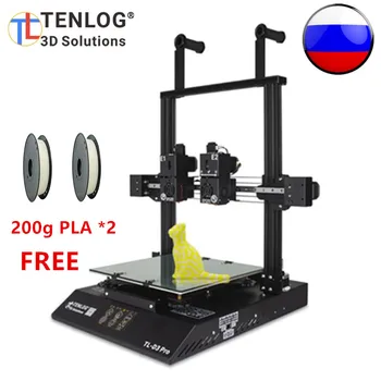 

TENLOG TL-D3 Pro 3D Printer Independent Dual Extruder Double Z-axis Support Filament Detection Resume Function Shipping from Rus