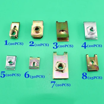 Dashboard Gasket Clips Fixed U Type Screw Metal U-Nuts Lot Universal Assortment Moulding Set Repairing
Dashboard Gasket Clips Fixed U Type Screw Metal U-Nuts Lot Universal Assortment Moulding Set Repairing
