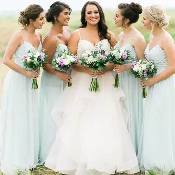 blue bridesmaid dress A Line Pleat V Neck Spaghetti Straps Chiffon Sweep Tain wedding guest dress vestidos de fiesta
blue bridesmaid dress A Line Pleat V Neck Spaghetti Straps Chiffon Sweep Tain wedding guest dress vestidos de fiesta