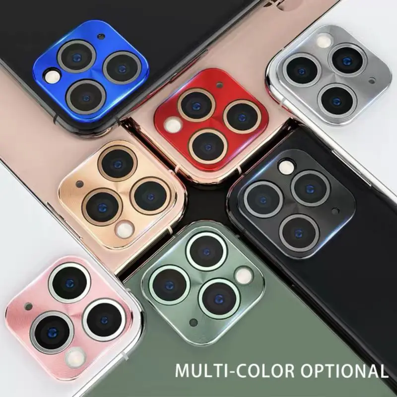 Titanium Alloy Phone Back Camera Protective Durable Ring Lens Film For IPhone 11 Pro/ 11 Pro Max
Titanium Alloy Phone Back Camera Protective Durable Ring Lens Film For IPhone 11 Pro/ 11 Pro Max