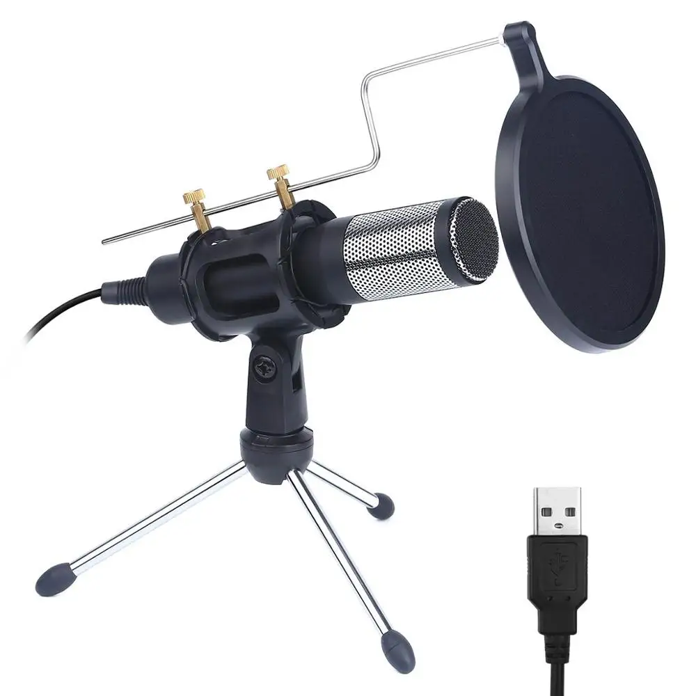 Upgrade Professional Condenser Microphone for Computer with Stand for Phone PC Skype Studio Microphone USB Microfone Karaoke Mic
Upgrade Professional Condenser Microphone for Computer with Stand for Phone PC Skype Studio Microphone USB Microfone Karaoke Mic