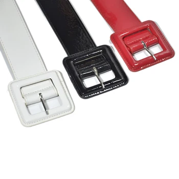 New Fashion Lady Wide White Belt Square Pin Buckle Solid PU Leather Strap belts Belt Women Dress Accessory bg-936
New Fashion Lady Wide White Belt Square Pin Buckle Solid PU Leather Strap belts Belt Women Dress Accessory bg-936