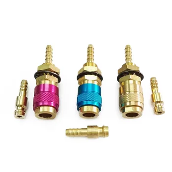 3 Set Quick Connectors Quick Adapter Fitting Welder For MIG TIG Gas And Water Connectors Torch Welding High Quality
3 Set Quick Connectors Quick Adapter Fitting Welder For MIG TIG Gas And Water Connectors Torch Welding High Quality