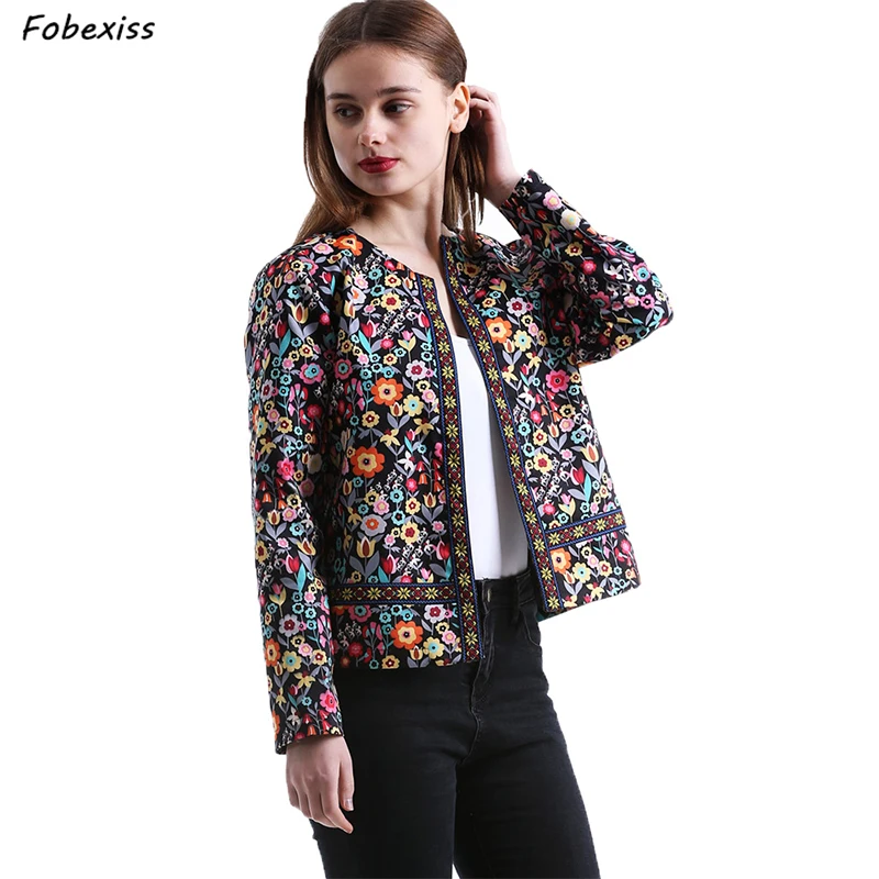 Ethnic Jacket Woman Fall Embroidery Plus Size Gypsy Short Jacket Floral Print O Neck Slim Loose Autumn Clothes 2019 Woman Jacket
Ethnic Jacket Woman Fall Embroidery Plus Size Gypsy Short Jacket Floral Print O Neck Slim Loose Autumn Clothes 2019 Woman Jacket