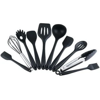 Silicone Non-stick Cooking Utensils Tools Set Heat Resistant Spoon Spatula Egg Beaters Kitchen Dinnerware Gadgets Accesso
Silicone Non-stick Cooking Utensils Tools Set Heat Resistant Spoon Spatula Egg Beaters Kitchen Dinnerware Gadgets Accesso