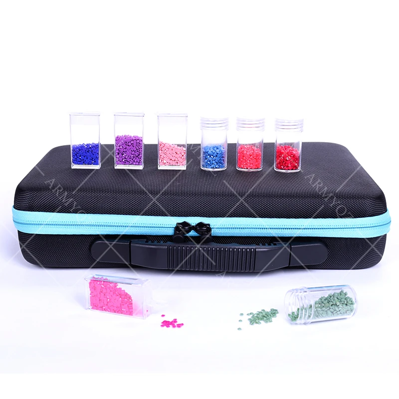 70 Bottles Diamond Painting Box Tool Container Storage Box Carry Case Holder Hand Bag Zipper Design Shockproof Durable
70 Bottles Diamond Painting Box Tool Container Storage Box Carry Case Holder Hand Bag Zipper Design Shockproof Durable