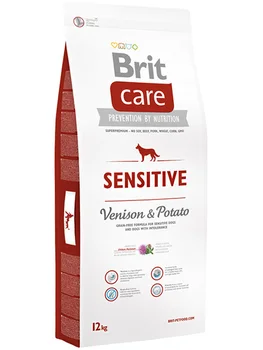 BRIT BRIT CARE SENSITIVE VENISON & POTATO for adult dogs of all breeds with allergy with venison and potatoes
BRIT BRIT CARE SENSITIVE VENISON & POTATO for adult dogs of all breeds with allergy with venison and potatoes