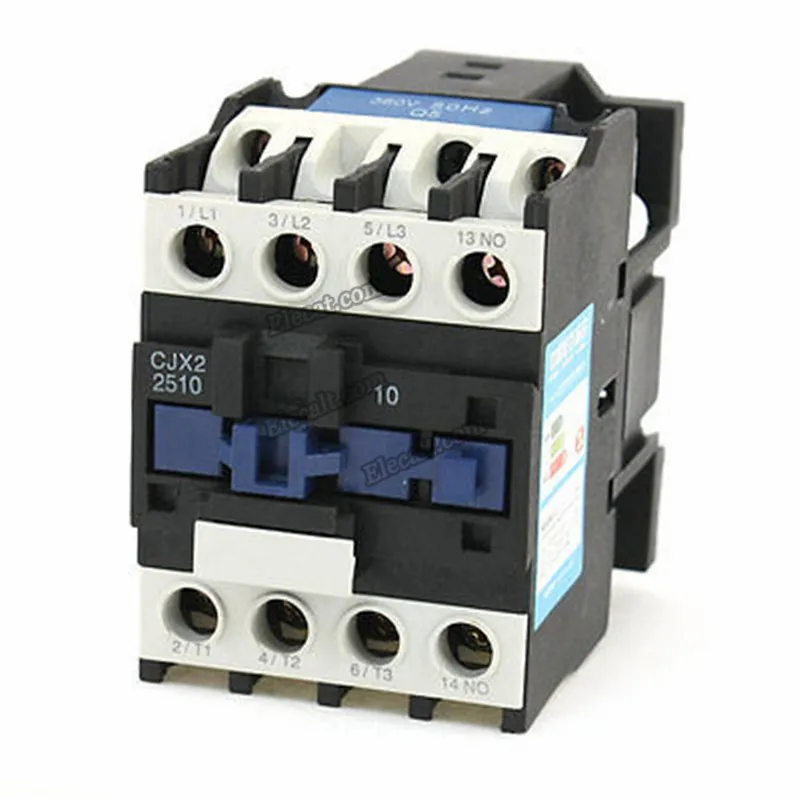 CJX2-2510 AC Contactor 25A 3 Phase 3Pole NO Coil Voltage 380V 220V 110V 36V 24V 50/60Hz Din Rail Mounted 3P+1NO
CJX2-2510 AC Contactor 25A 3 Phase 3Pole NO Coil Voltage 380V 220V 110V 36V 24V 50/60Hz Din Rail Mounted 3P+1NO