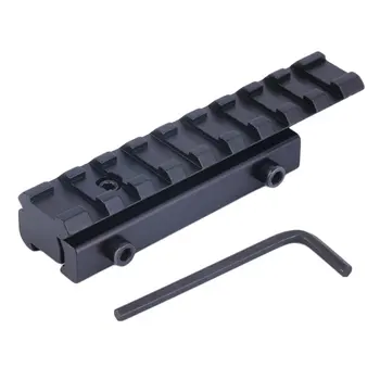 1 set Excellent quality Dovetail Weaver Picatinny Rail Adapter 11mm to 20mm Tactical Scope Extend Mount Adapter for Hunting
1 set Excellent quality Dovetail Weaver Picatinny Rail Adapter 11mm to 20mm Tactical Scope Extend Mount Adapter for Hunting