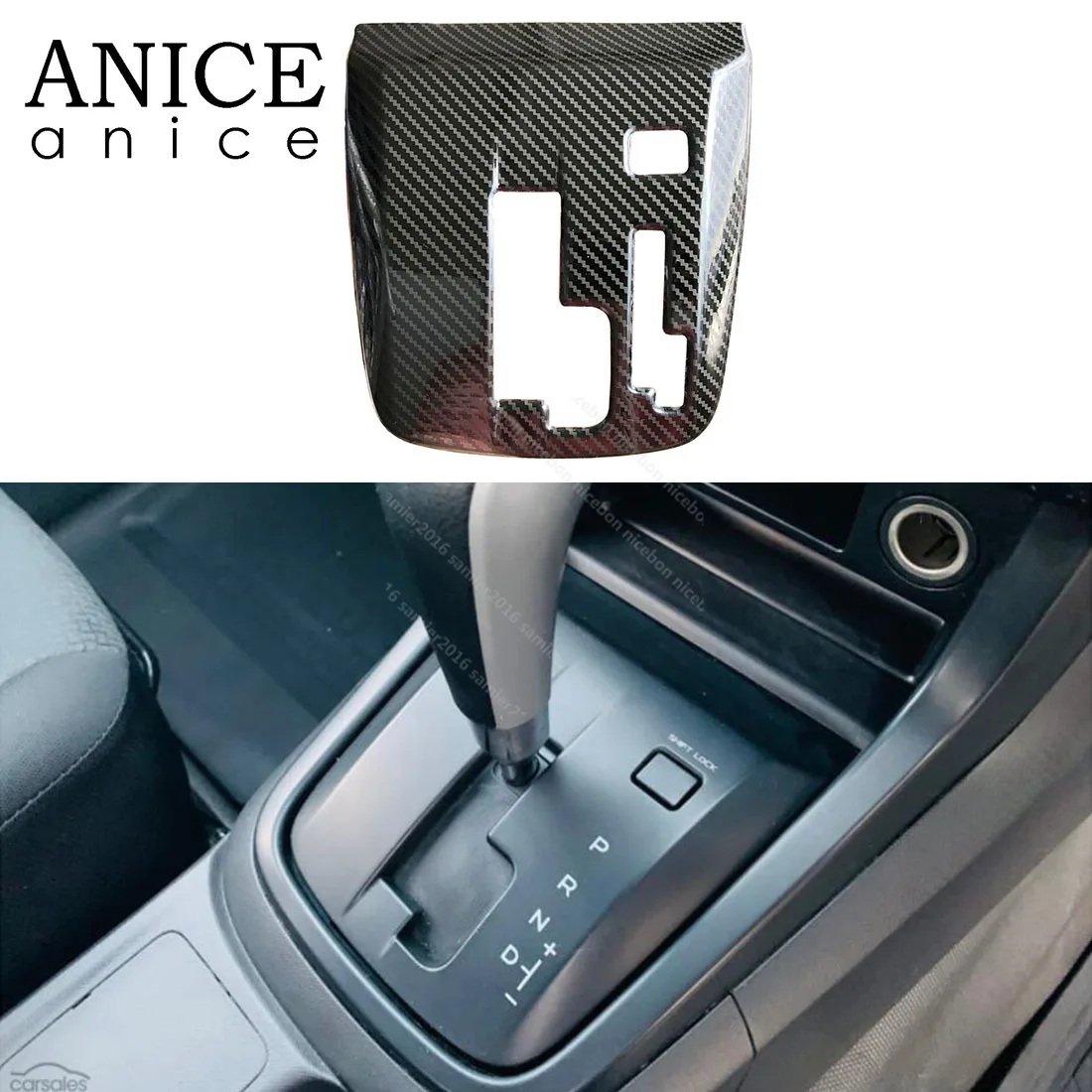 Carbon Fiber Color Steel Gear Panel Decorator Cover Fit for Isuzu D-MAX Mu-X DMAX MuX RHD 2015 2016 2017 2018 2019 2020 | Автомобили и