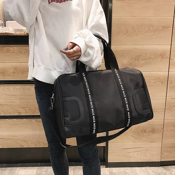 YILIAN Women's short business trip luggage bag large capacity light fitness bag men's and women's travel bag 
YILIAN Women's short business trip luggage bag large capacity light fitness bag men's and women's travel bag