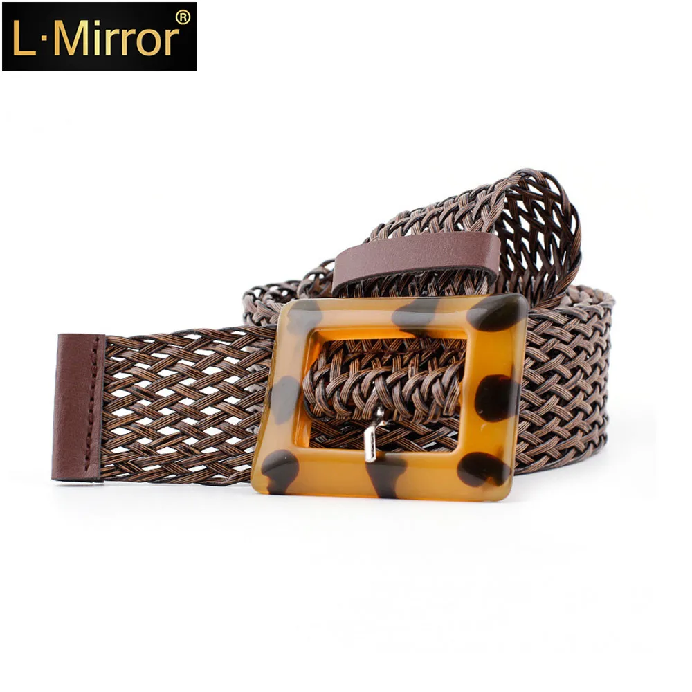 L.Mirror 1Pcs Women PU Leather Belt 110cm Length with Yellow Plastic Button for Jeans
L.Mirror 1Pcs Women PU Leather Belt 110cm Length with Yellow Plastic Button for Jeans