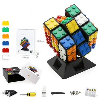 New Enlighten Learning Small Particle Educational High Quality Smooth Racing The 3 Magic Cube Building Block Bricks Toys Gifts
New Enlighten Learning Small Particle Educational High Quality Smooth Racing The 3 Magic Cube Building Block Bricks Toys Gifts