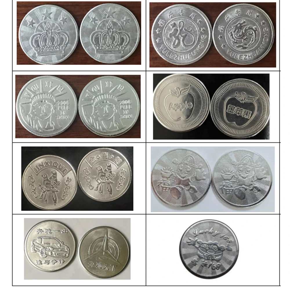 100pcs per bag Arcade Gaming Coin Tokens 25*1.85mm Stainless Steel Tokens for Arcade Coin Acceptor Mech MAME Amusement Machines
100pcs per bag Arcade Gaming Coin Tokens 25*1.85mm Stainless Steel Tokens for Arcade Coin Acceptor Mech MAME Amusement Machines