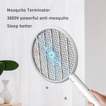 EW2 Rechargeable USB Charging Fly Mosquito Swatter New Electric Mosquito Swat Pest Control
EW2 Rechargeable USB Charging Fly Mosquito Swatter New Electric Mosquito Swat Pest Control