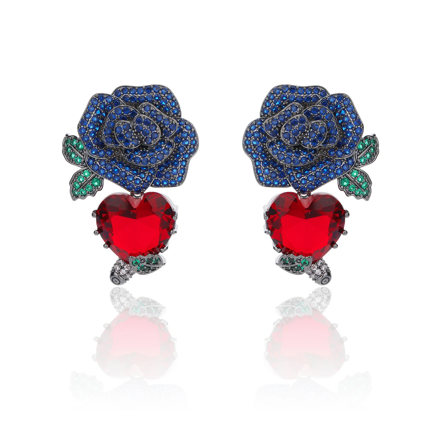 Цветочных растений кубический циркон CZ розовое серьги для свадьбы, кристаллы в форме сердца серьги для невесты, для женщин и девушек на день...
Цветочных растений кубический циркон CZ розовое серьги для свадьбы, кристаллы в форме сердца серьги для невесты, для женщин и девушек на день...