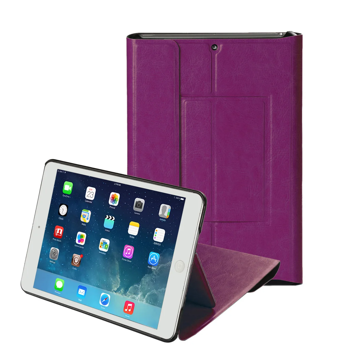 Smart Flip Stand PU Leather Cover Case For Apple iPad Mini 1 2 3 Retina Display Wake Up/Sleep Function
Smart Flip Stand PU Leather Cover Case For Apple iPad Mini 1 2 3 Retina Display Wake Up/Sleep Function