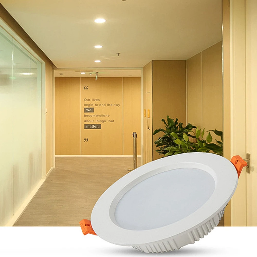 1pcs Led Downlight 220v Ceiling Light 3W/5W/7W/9W/12W Commercial Lamp Quiet Down Light for Mall Corridor Bathroom
1pcs Led Downlight 220v Ceiling Light 3W/5W/7W/9W/12W Commercial Lamp Quiet Down Light for Mall Corridor Bathroom