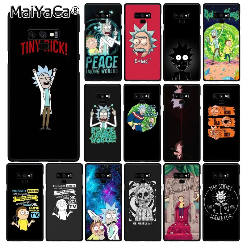 MaiYaCa Rick and Morty Phone Case For Samsung Galaxy A50 Note9 8 7 10 Pro 5 J5 J6 Prime J6plus J7DUO
MaiYaCa Rick and Morty Phone Case For Samsung Galaxy A50 Note9 8 7 10 Pro 5 J5 J6 Prime J6plus J7DUO